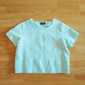 Kate Spade Saturday Mint Crop Top